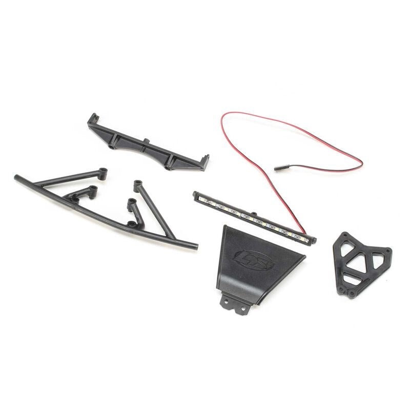 TLR LOSI LOS231060 Front Bumper w/LED: Tenacity TT Pro