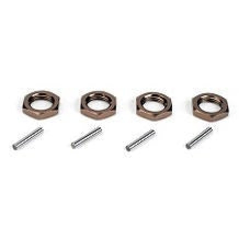 TLR LOSI LOSA3531 Wheel Nuts & Pins (4ea): 8B8T