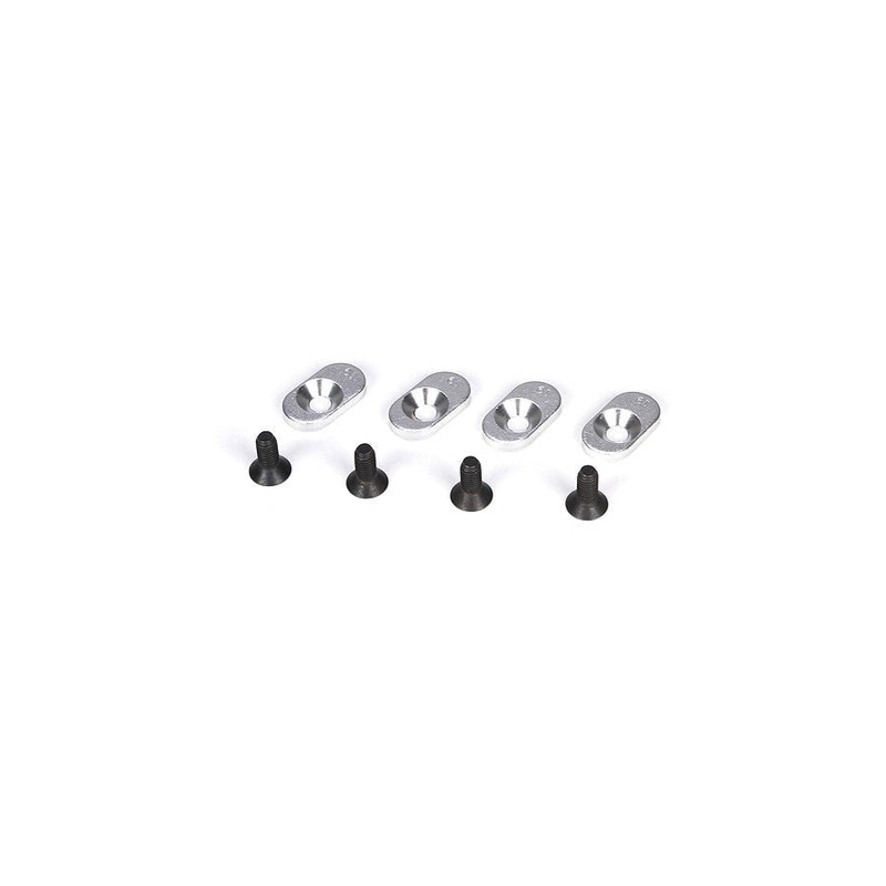 TLR LOSI LOSB5805 Engine Mount Inserts & Screws  18/58