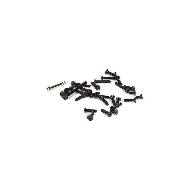 TLR LOSI LOSB6480 5mm FH & Cap Screw Asst. (24): 5TT