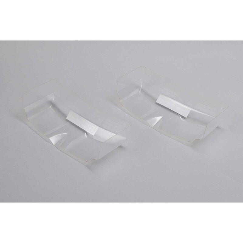 TLR LOSI TLR230019 6.5 Lightweight Rear Wing Clear Precut (2) All 22 Buggys 15grm per Wing