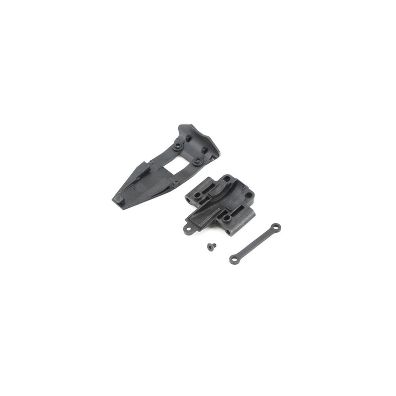 TLR LOSI TLR231045 Front Pivot Brace & Bumper: 22-4 2.0