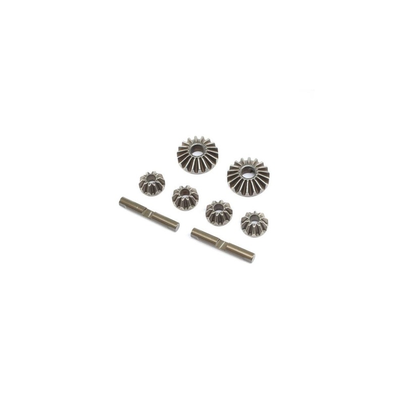 TLR LOSI TLR232129 Diff Gears&Cross Pin Metal 22X-4