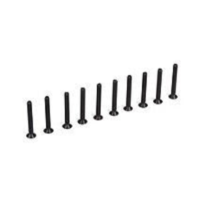 TLR LOSI TLR235004 Flat Head Screws M3 x 25mm (10)