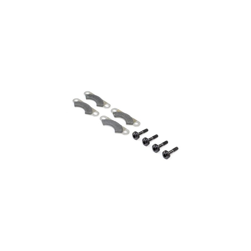 TLR LOSI TLR241043 Brake Pads and Screws (4): 8X
