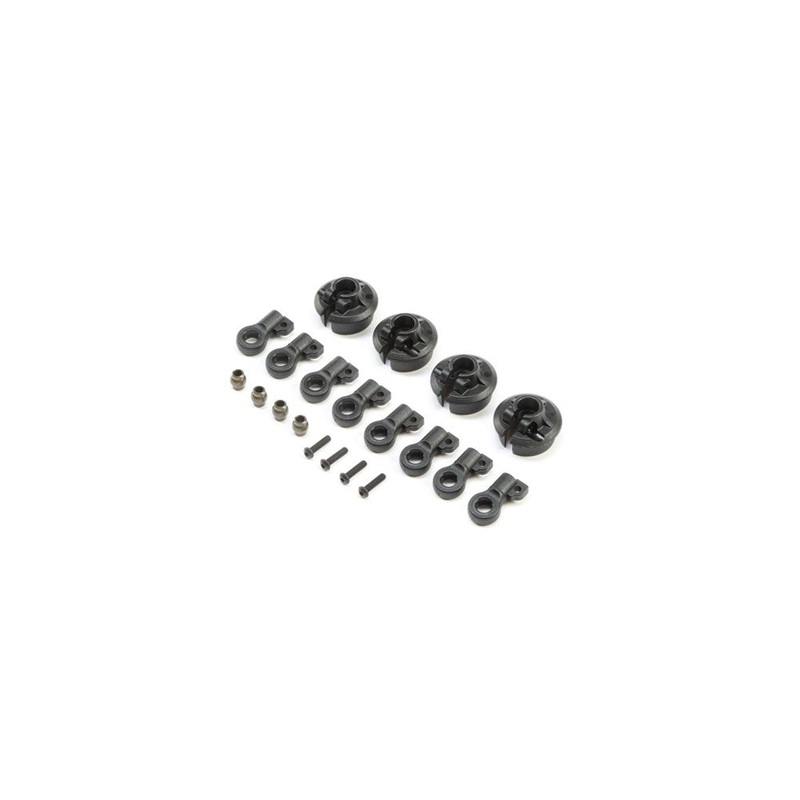 TLR LOSI TLR243038 Shock Plastics: 8X
