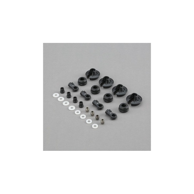 TLR LOSI TLR253002 Shock Plastics and Balls (4): 5B 5T MINI