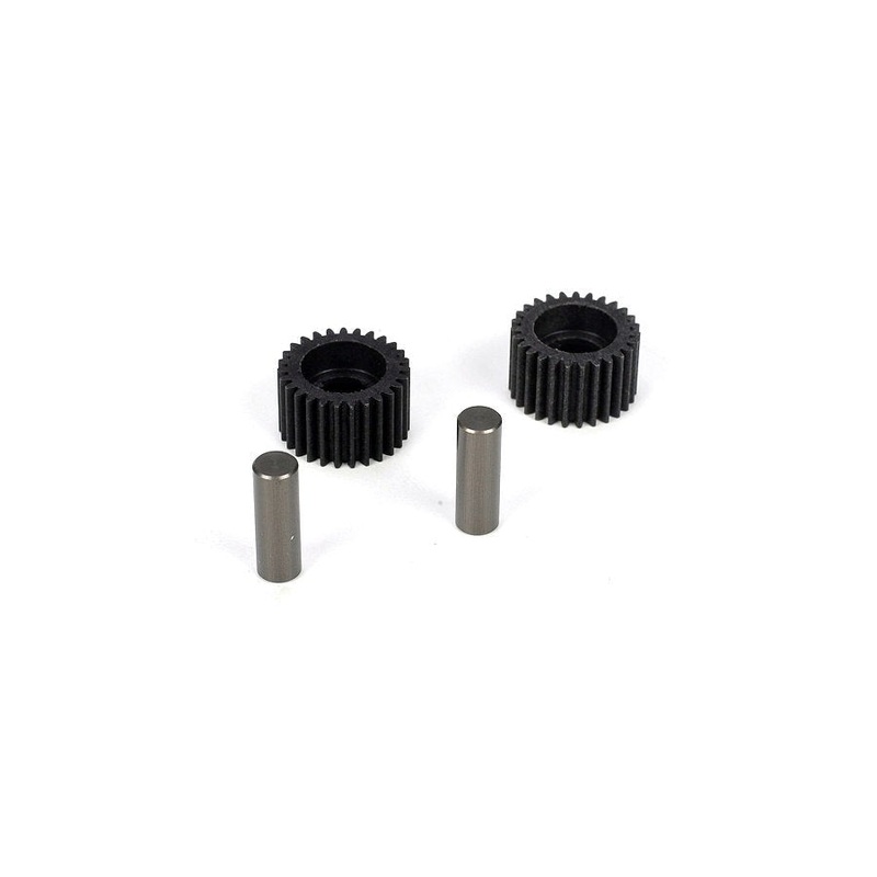 TLR LOSI TLR2966 Idler Gear & Shaft (2): 22 22SCT 22T
