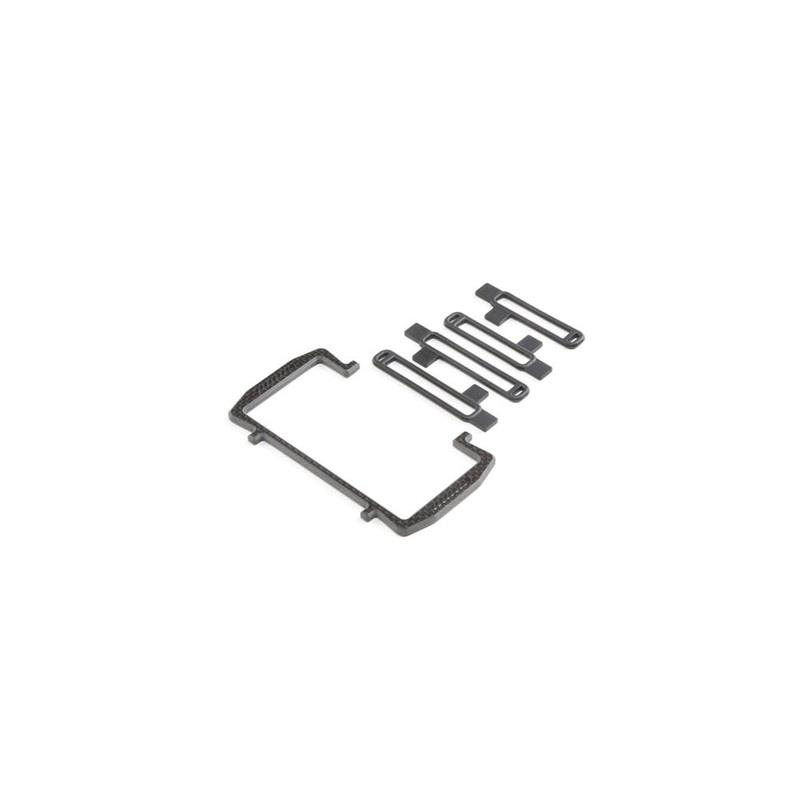 TLR LOSI TLR331040 Carbon Battery Cradle: 22 5.0