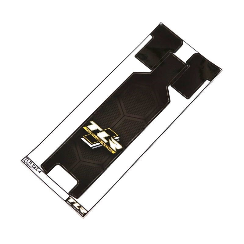 TLR LOSI TLR331055 22X-4 Chassis Protective Tape Printed Precut To Protect Carbon Fiber or Alloy Chassis