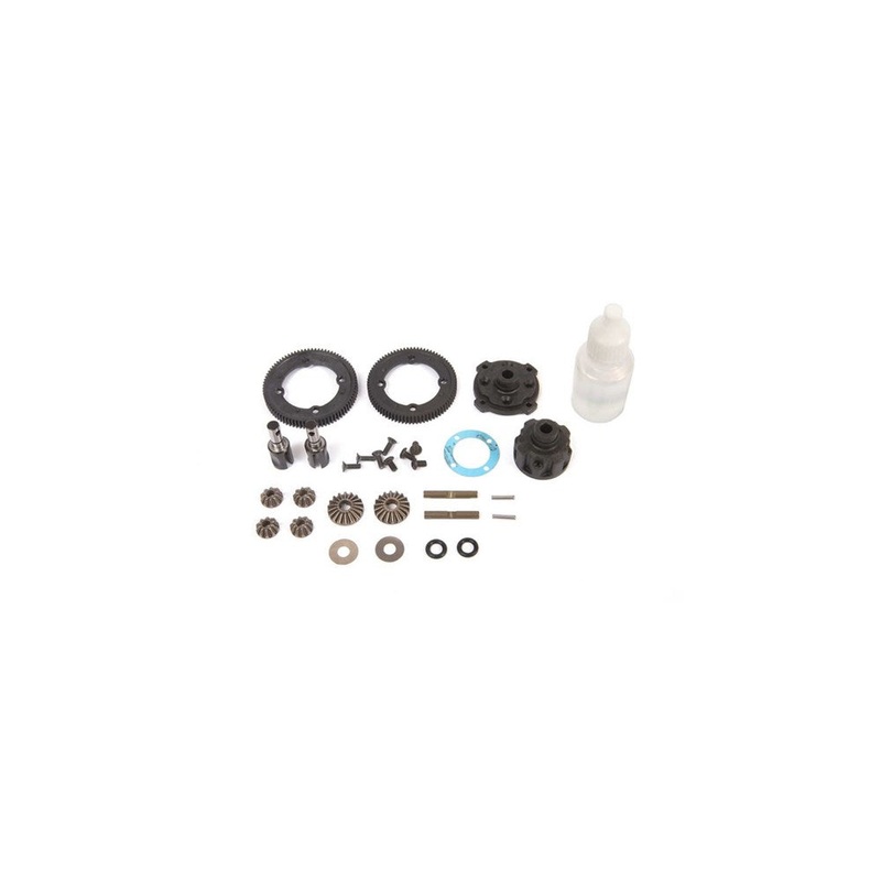 TLR LOSI TLR332085 Center Diff Complete Metal: 22X-4