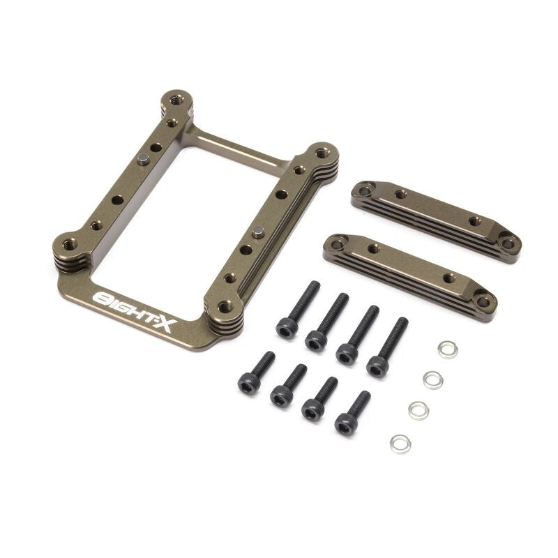 TLR LOSI TLR341026 Quick Change Engine Mount Set: 8X 2.0