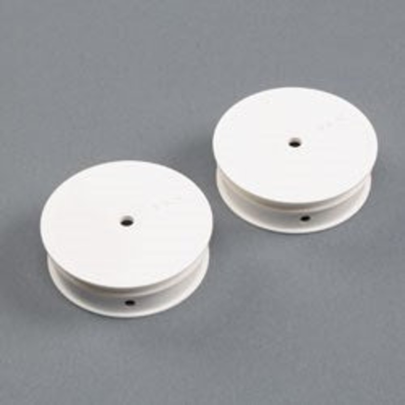 TLR LOSI TLR43019 Narrow Front Wheel Stiffezel White (2): 22