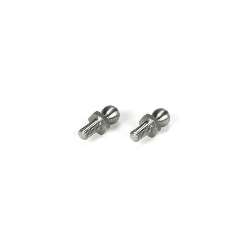 TLR LOSI TLR6030 Titanium Ball Stud 4.8 x 6mm (2)