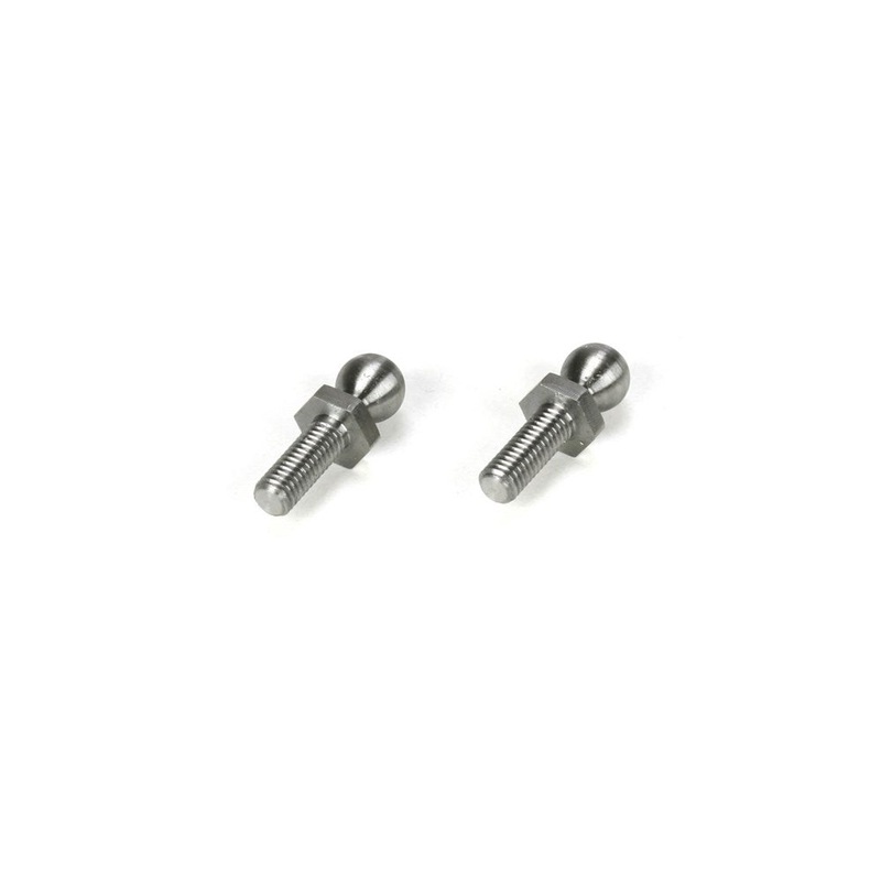TLR LOSI TLR6031 Titanium Ball Stud 4.8 x 8mm (2)22/22T