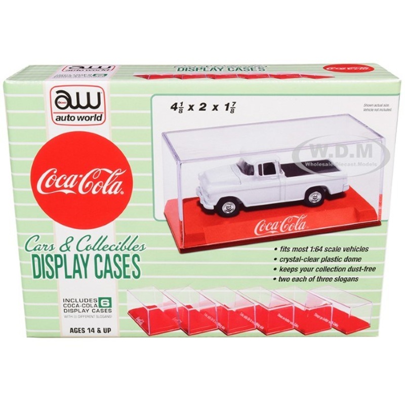 xAMT DC022 1/64 Display Case (6 Pack) – Coca-Cola Theme