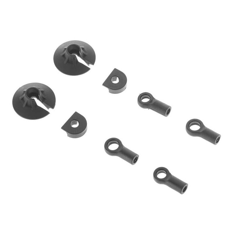 xARRMA C8971 AR330338 Shock Rod End Set Nero (2)