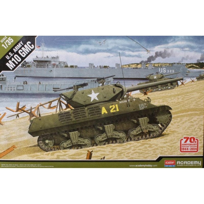 Academy 13288 1/35 U.S. ARMY M10 GMC Tank D-Day