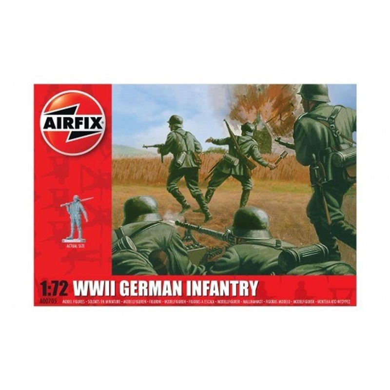 Airfix 00705V 1/76 WWII German Infantry