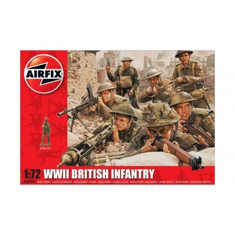Airfix 00763V 1/76  WWII British Infantry