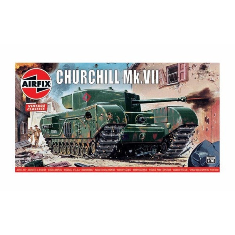 Airfix 01304V 1/76 Vintage Classics: Churchill Mk VII