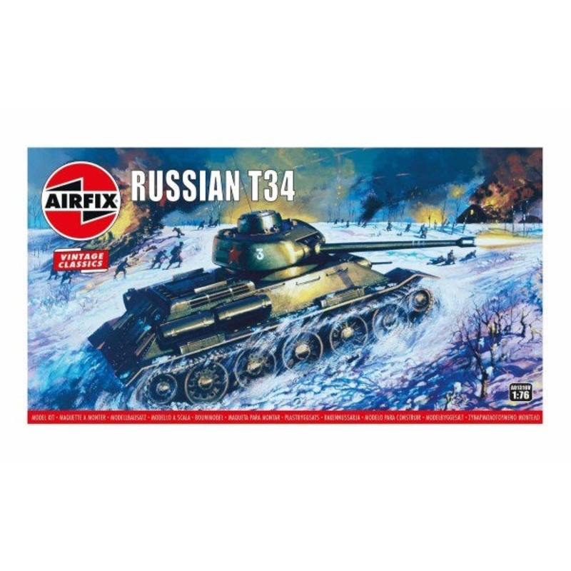 Airfix 01316V 1/76 Vintage Classics: Russian T-34