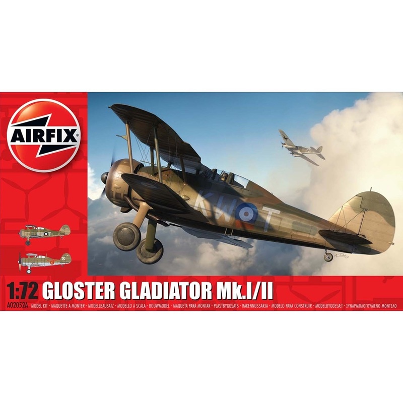 Airfix 02052A 1/72 Gloster Gladiator Mk.I/Mk.II