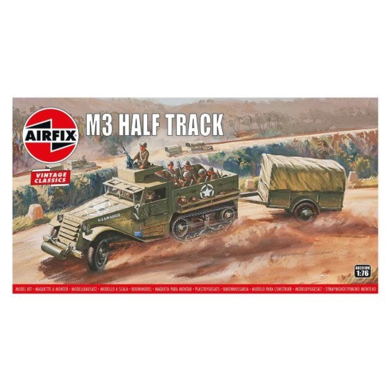 Airfix 02318V 1/76 Vintage Classics: M3 Half-Track