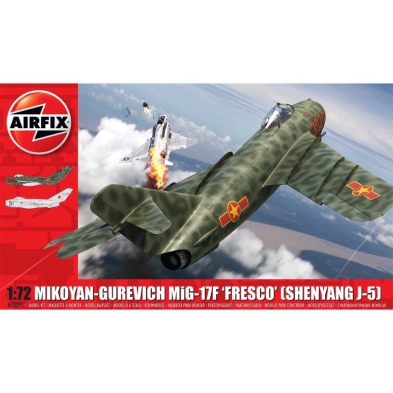 Airfix 03091 1/72 Mikoyan-Gurevich MiG-17F ‘Fresco’