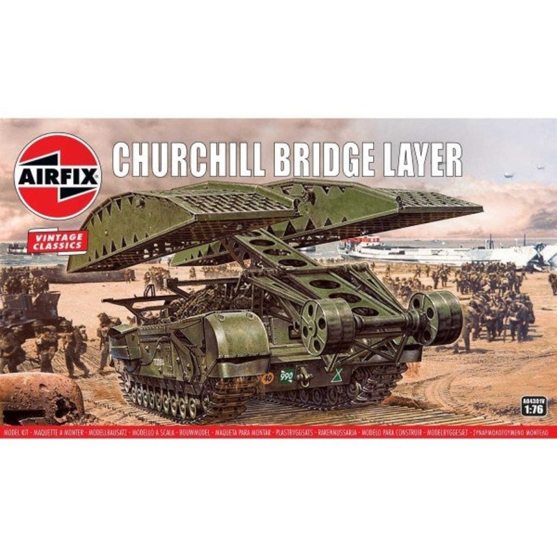 Airfix 04301V 1/76 Vintage Classics: Churchill Bridge Layer