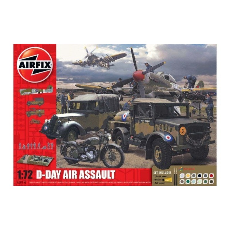 Airfix 50157A 1/72 Gift Set: D-Day Air Assault – 75th Anniversary