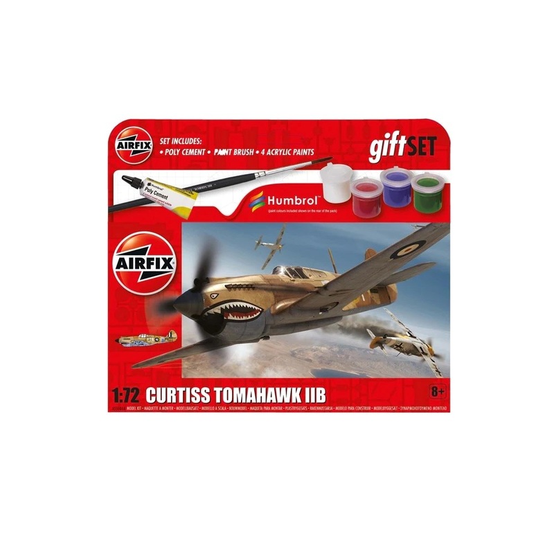 Airfix 55101A Starter Set: Curtiss Tomahawk