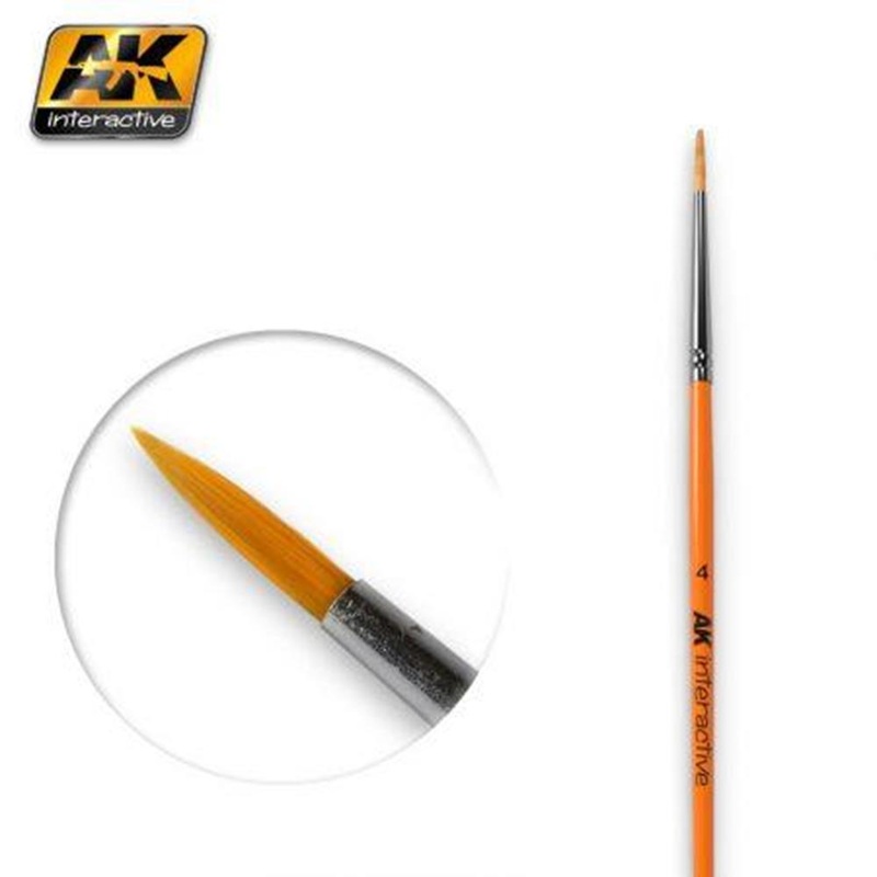 AK Interactive AK605 BRUSHES – ROUND 4