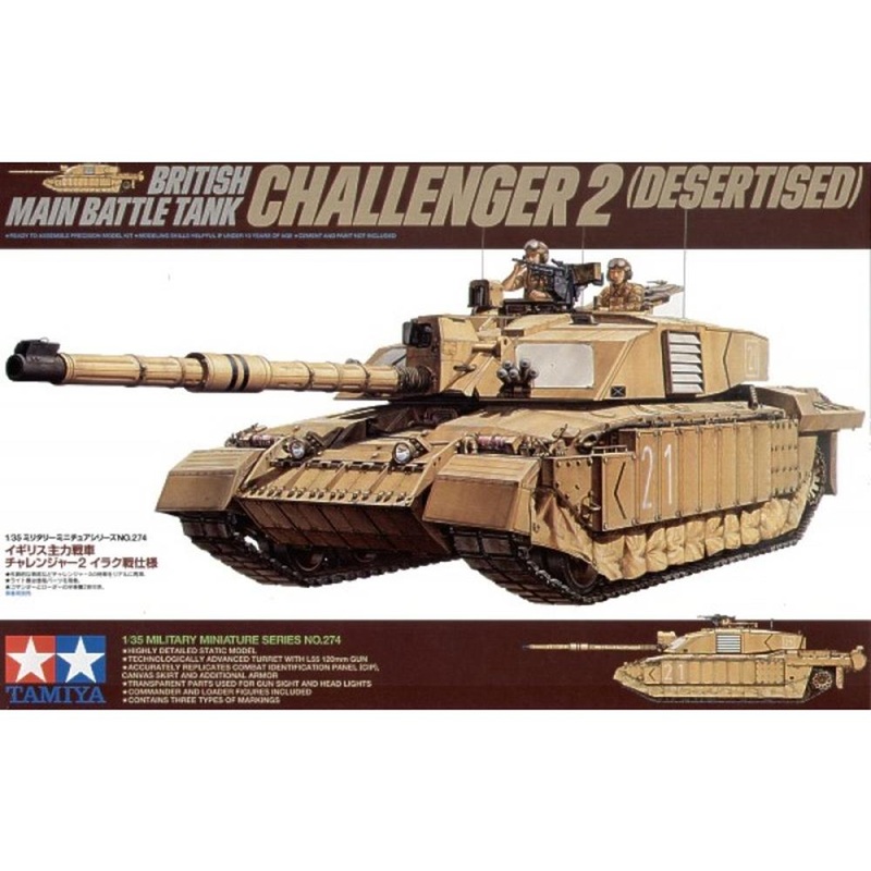 Tamiya 35274 1/35 Challenger 2 (Desertised)