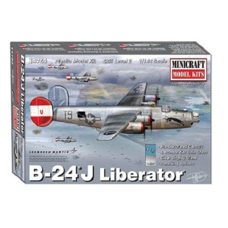 xMinicraft Model Kits 14750 1/144 B-24J Liberator