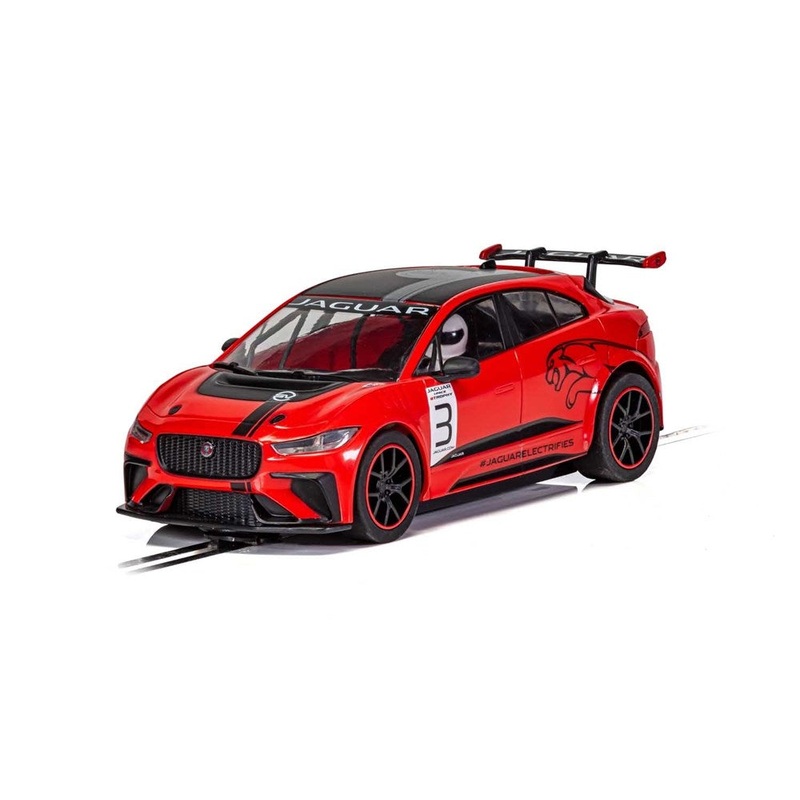 xScalextric C4042 DPR Jaguar I-Pace Red