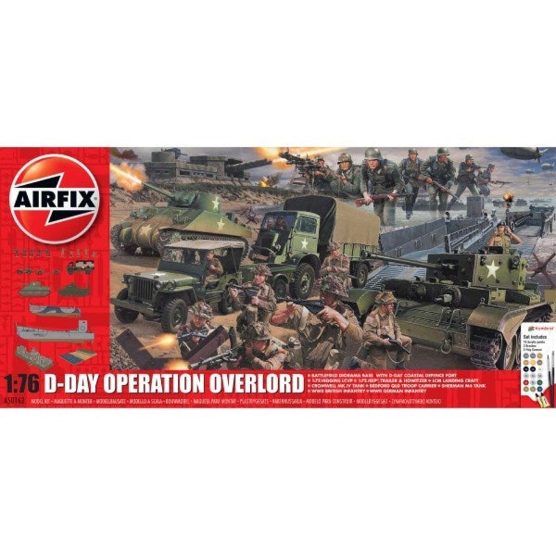 Airfix 50162A 1/76 Gift Set: D-Day Operation Overlord
