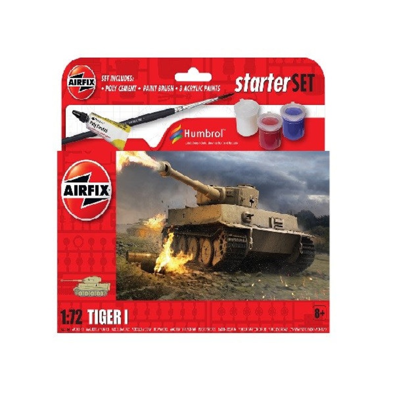 Airfix 55004 Starter Set 1/72 – Tiger I