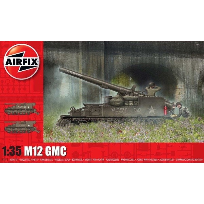 Airfix A1372 1/35 M12 GMC