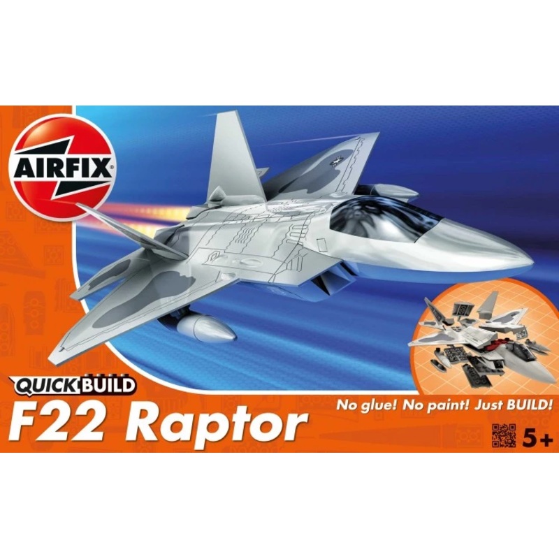 Airfix J6005 QUICK BUILD: F-22 Raptor