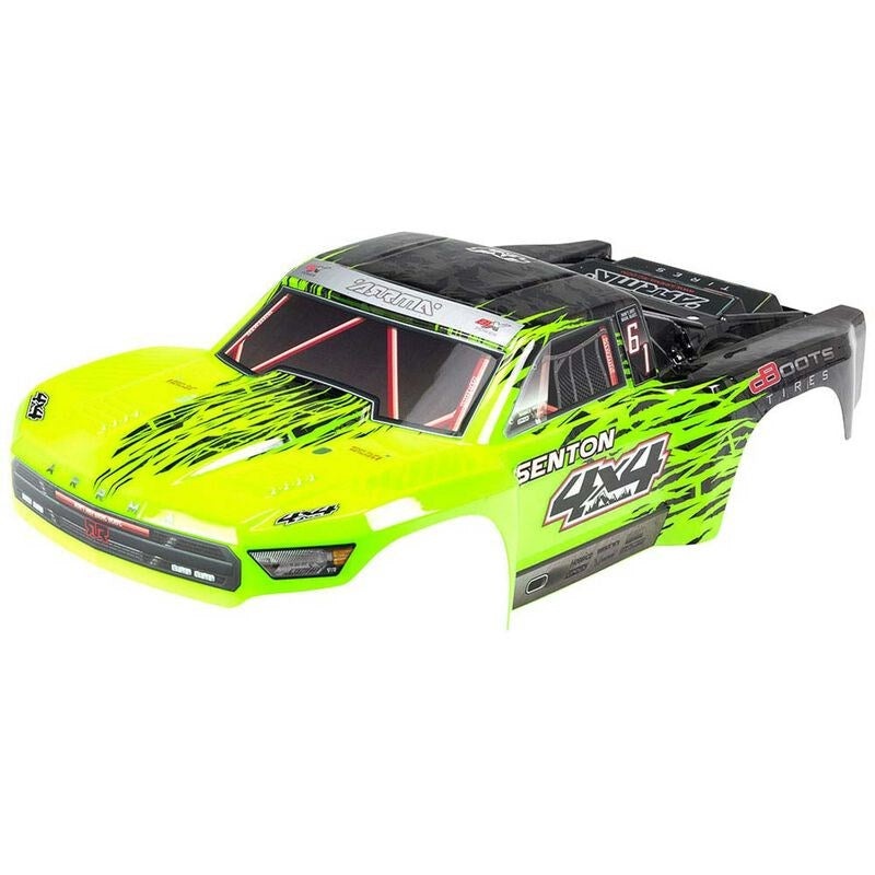 ARRMA C3331 AR402204 Body Pntd Decal Trim Green SENTON 4×4 BLX