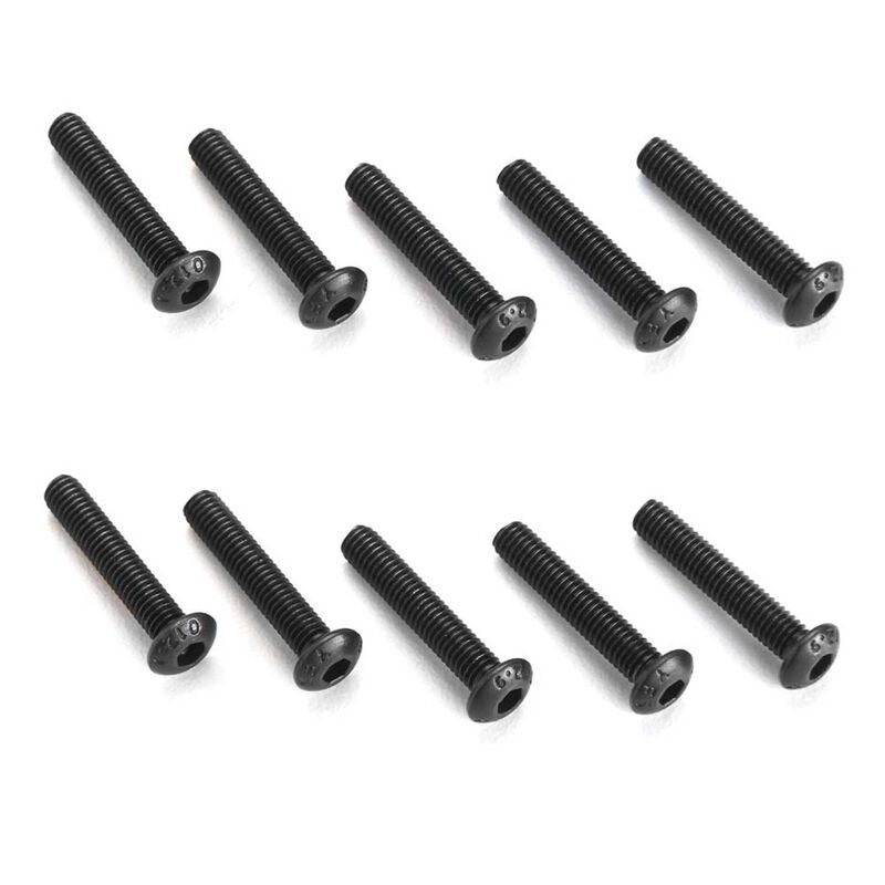 ARRMA C9840 AR721316 Button Head Screw 3x16mm (10)