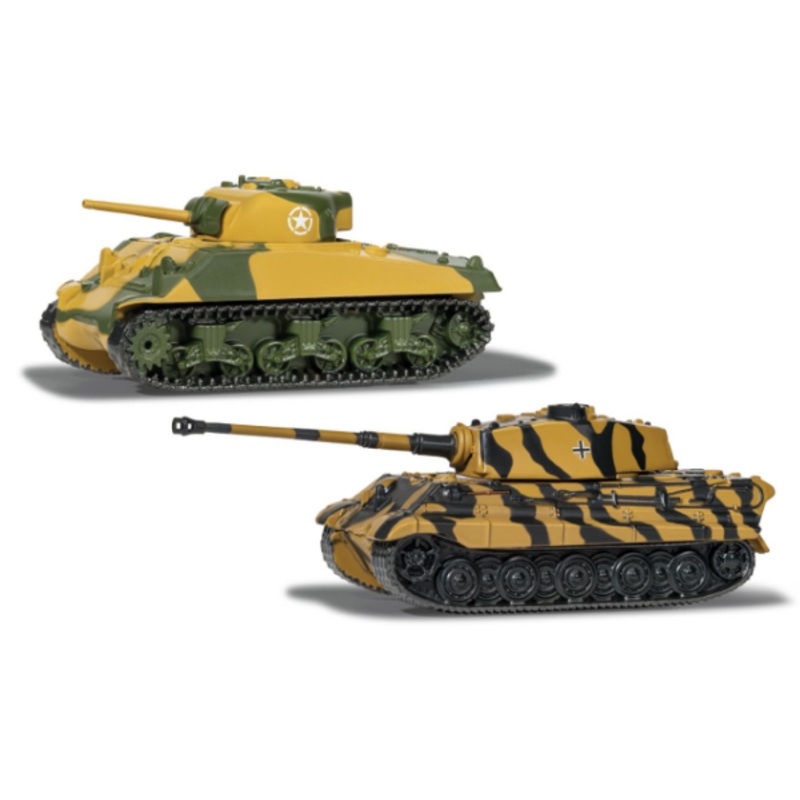 CORWT91302 Corgi World of Tanks Sherman vs King Tiger
