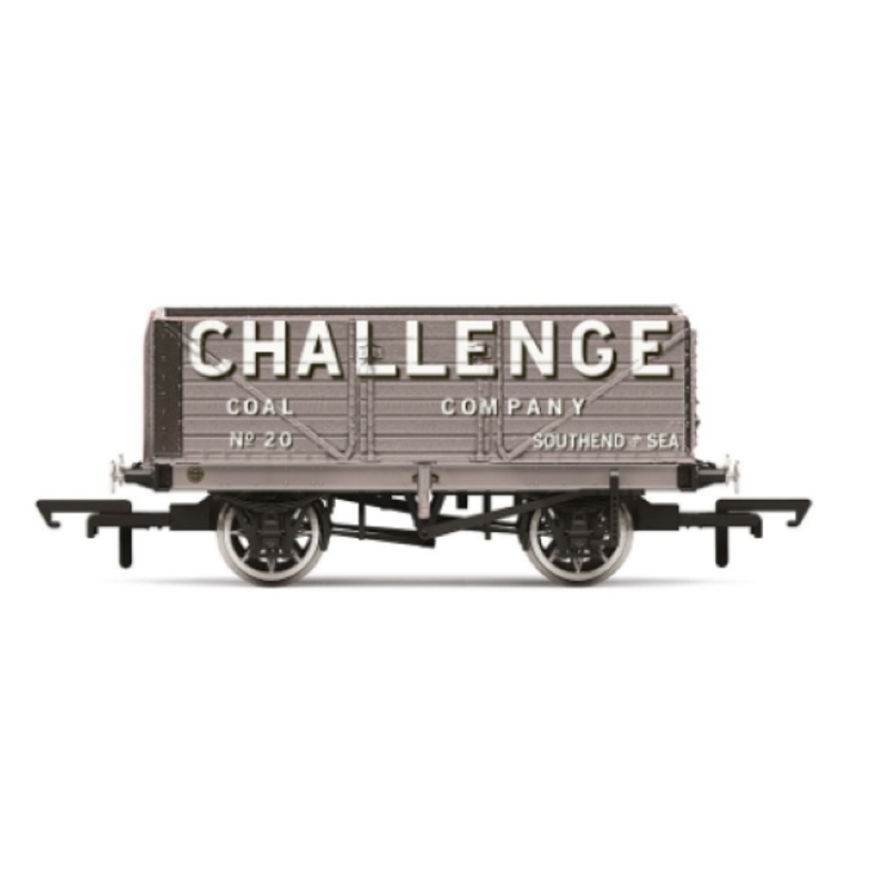 Hornby R60193 7 Plank Wagon Challenge Coal Company – Era 3