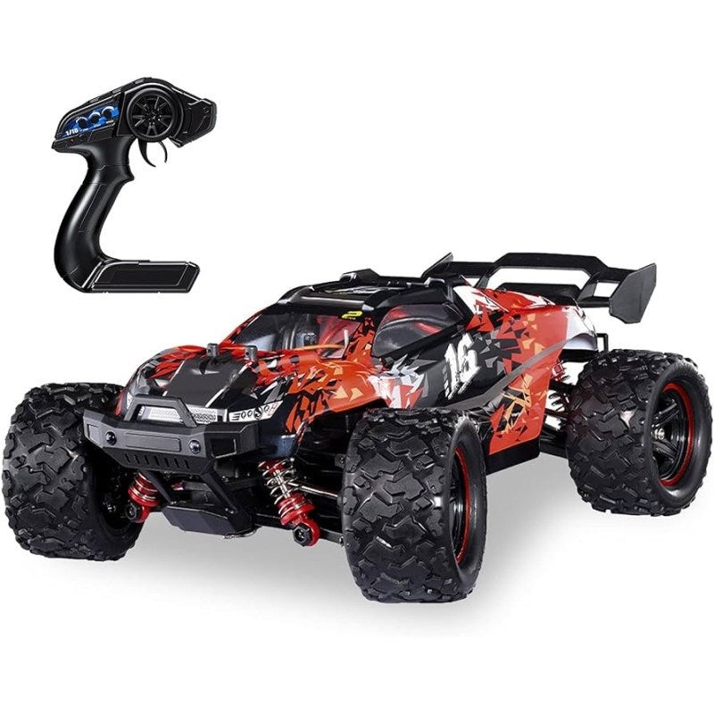HOSpeed HS18421 1/18 Lightning Brushless Truggy red 7.4V 1500mAh Li-Ion USB Charger