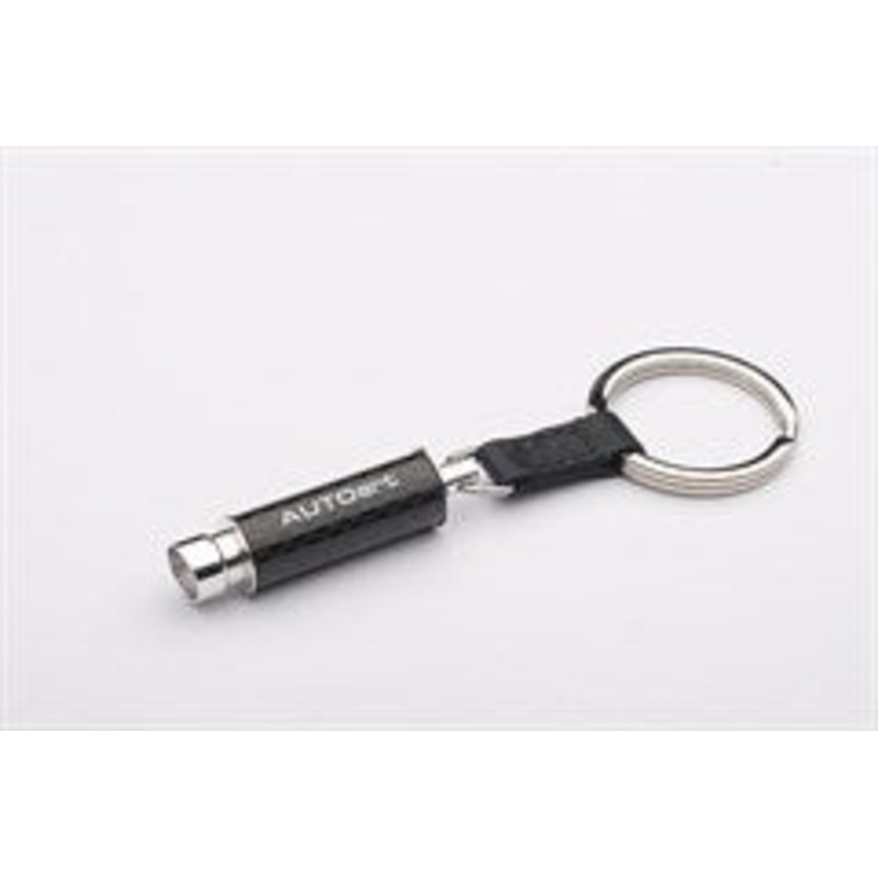 cAUTOart 40839 Keychain:C/Fibre Muffler Torc