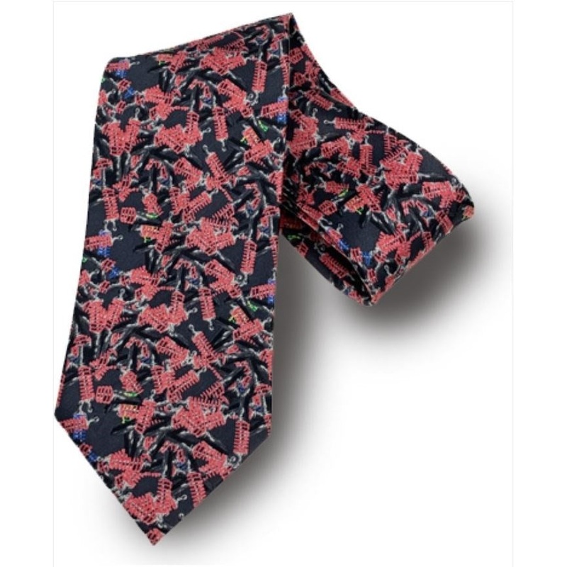 cAUTOart 45581 Silk Tie: Suspension Pattern
