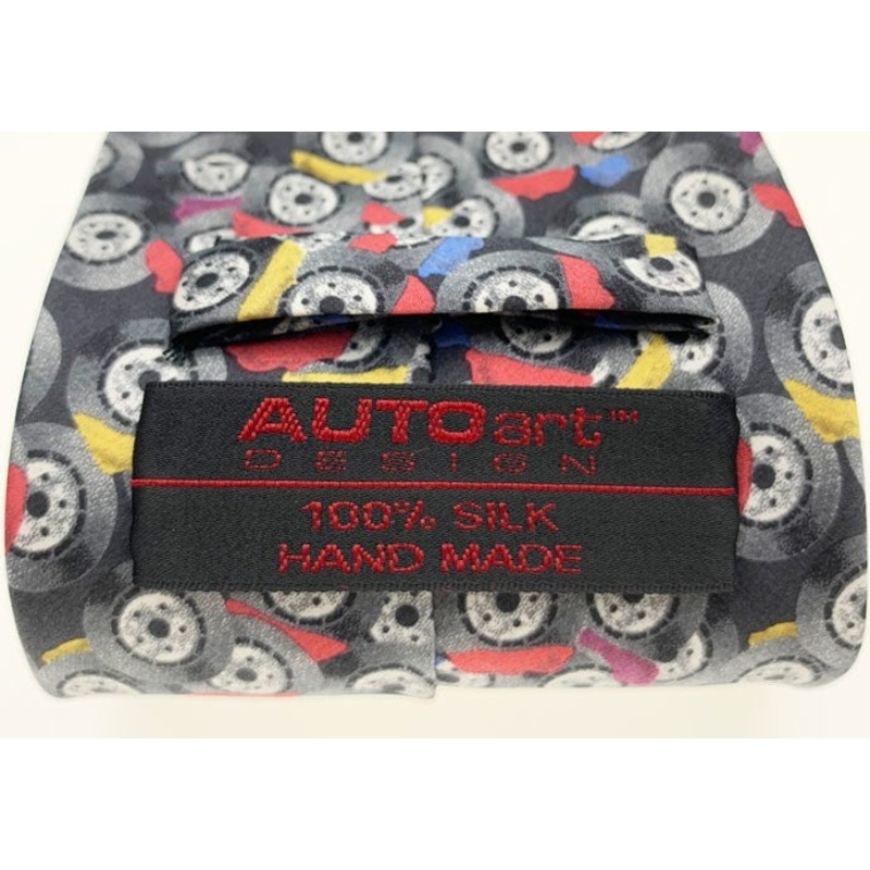 cAUTOart 45591 Silk Tie: Brake Disc Pattern