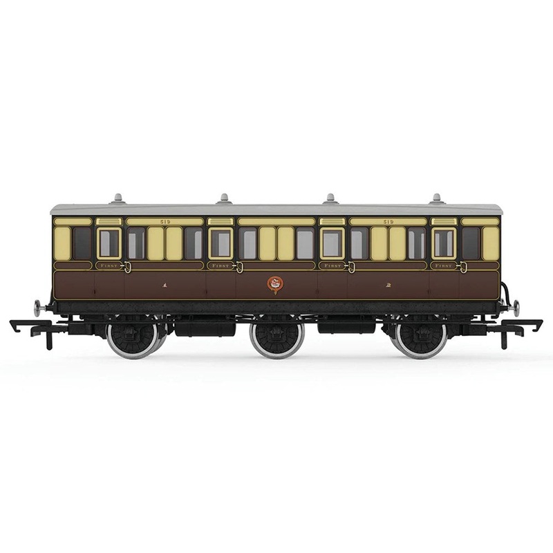 Hornby R40304 GWR 6WC 1st CL. 519