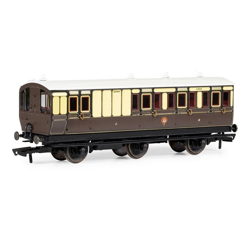 Hornby R40308 GWR 6WC 3rd CL. 2548
